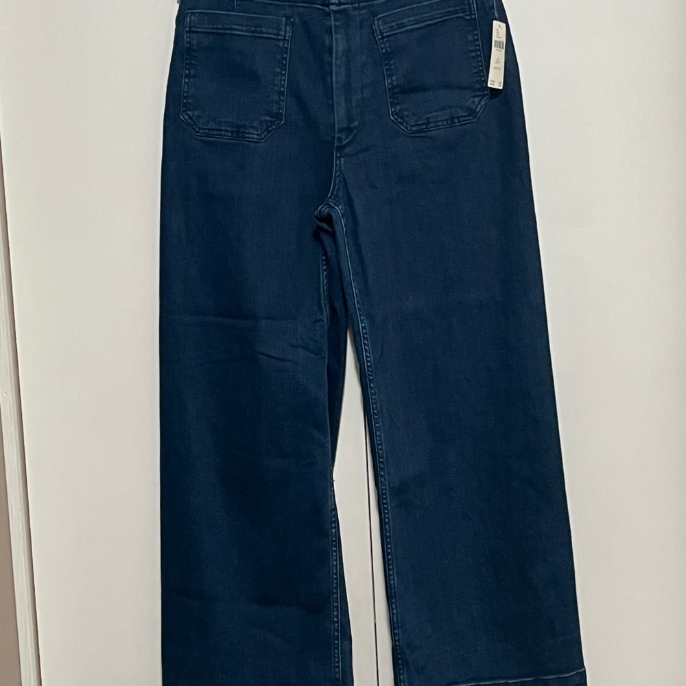 The Colette Full Length Wide Leg Jean by Maeve